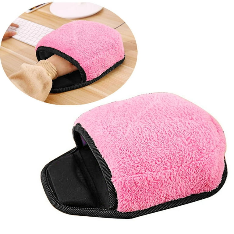 USB Heating Cord Pink Color Pink Lurryly USB Heated Mouse Pad Mouse Hand Warmer with Padded Wristguard Warm Winter USB Heating Cord Pink Color Pink Lurryly USB Heated Mouse Pad Mouse Hand Warmer with Padded Wristguard Warm Winter